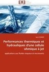 Performances thermiques et hydrauliques d'une cellule ohmique à jet