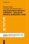 The European Private Company - Societas Privata Europaea (SPE)