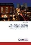 The Role of Heritage Conservation Districts