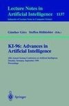 KI-96: Advances in Artificial Intelligence