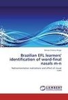 Brazilian EFL learners' identification of word-final nasals m-n