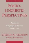 Ferguson, C: Sociolinguistic Perspectives