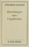 Betrachtungen eines Unpolitischen ( Frankfurter Ausgabe)