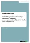 Zur Vertiefung, Kontextualizierung und Relevanz des Lehrganges Auslandsgermanistik in Nigeria bzw. in den Entwicklungsländern.