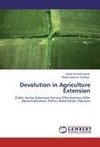 Devolution in Agriculture Extension