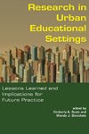 Scott, K:  Research in Urban Educational Settings