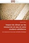 Impact du climat sur les ressources en eau en zone soudano-sahélienne