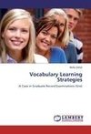 Vocabulary Learning Strategies