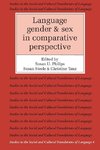 Language, Gender, and Sex in Comparative Perspective