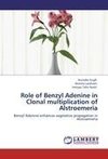 Role of Benzyl Adenine in Clonal multiplication of Alstroemeria