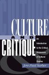 Surber, J: Culture And Critique