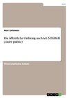 Die öffentliche Ordnung nach Art. 6 EGBGB (ordre public)