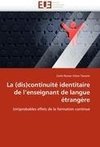 La (dis)continuité identitaire de l'enseignant de langue étrangère