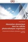 Absorption photonique dans les cellules photovoltaïques organiques