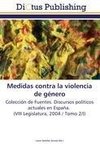 Medidas contra la violencia de género