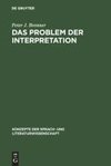 Das Problem der Interpretation