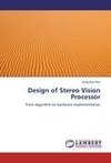 Design of Stereo Vision Processor