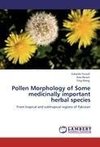 Pollen Morphology of Some medicinally important herbal species