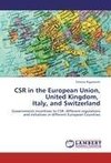 CSR in the European Union, United Kingdom, Italy, and Switzerland