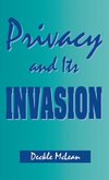 Privacy and Its Invasion