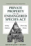 Private Property and the Endangered Species Act