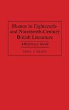 Humor in Eighteenth-And Nineteenth-Century British Literature