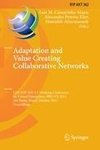 Adaptation and Value Creating Collaborative Networks