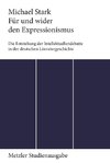 Für und wider den Expressionismus