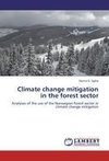 Climate change mitigation in the forest sector