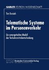 Telematische Systeme im Personenverkehr