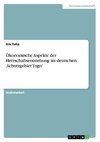 Ökonomische Aspekte der Herrschaftsentstehung im deutschen ,Schutzgebiet Togo'