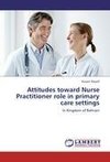 Attitudes toward Nurse Practitioner role in primary care settings