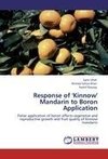 Response of 'Kinnow' Mandarin to Boron Application