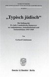 'Typisch jüdisch'