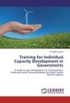 Training for Individual Capacity Development in Governments