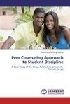 Peer Counseling Approach to Student Discipline