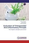 Evaluation of Triterpenoidal Anti-Inflammatory Principle