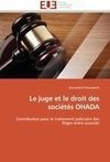 Le juge et le droit des sociétés OHADA