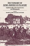 Dictionary of Afro-American Slavery