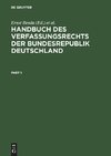 Handbuch des Verfassungsrechts der Bundesrepublik Deutschland