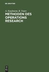 Methoden des Operations Research