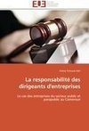 La responsabilité des dirigeants d'entreprises