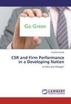 CSR and Firm Performance in a Developing Nation