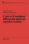 Control of Nonlinear Differential Algebraic Equation Systems with Applications to Chemical Processes