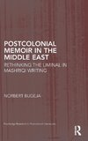 Bugeja, N: Postcolonial Memoir in the Middle East