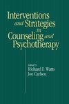 Watts, R: Intervention & Strategies in Counseling and Psycho