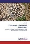 Evaluation of Cowpea Genotypes