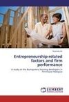 Entrepreneurship-related factors and firm performance