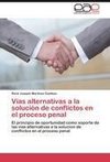 Vías alternativas a la solución de conflictos en el proceso penal