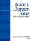 Baum, J: Variations in Organization Science